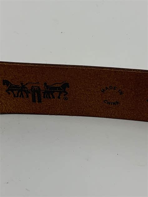 Levi’s belt 100% Full Grain Bovine leather pain tan b… - Gem