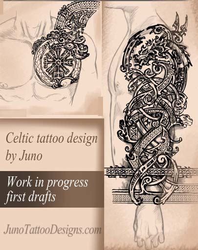 Celtic and Scottish tattoos - Custom tattoo designer online