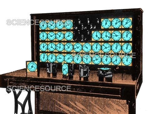 Photograph | Herman Hollerith Tabulating System, 18 | Science Source Images