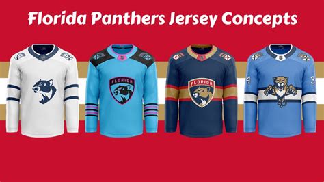 Florida Panthers Jersey / 10 043 Florida Panthers Jersey Photos And ...