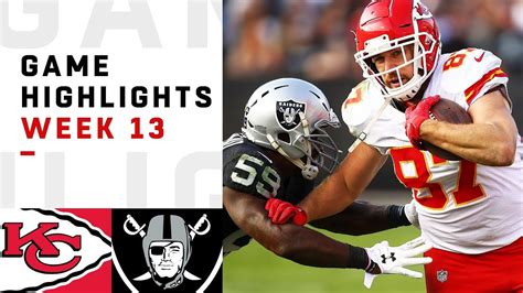 Chiefs vs. Raiders Week 13 Highlights | NFL 2018 - YouTube