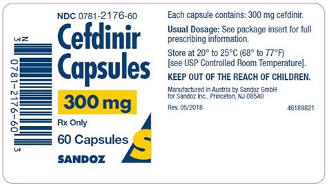 BUY Cefdinir (Cefdinir) 300 mg/1 from GNH India at the best price ...