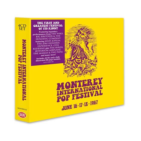 Monterey International Pop Festival 4CD set – SuperDeluxeEdition