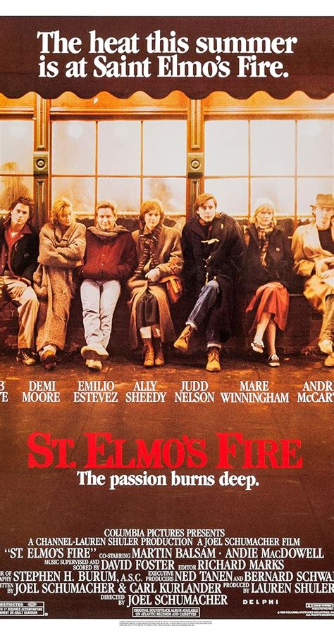 St. Elmo's Fire (1985) - Full Cast & Crew - IMDb