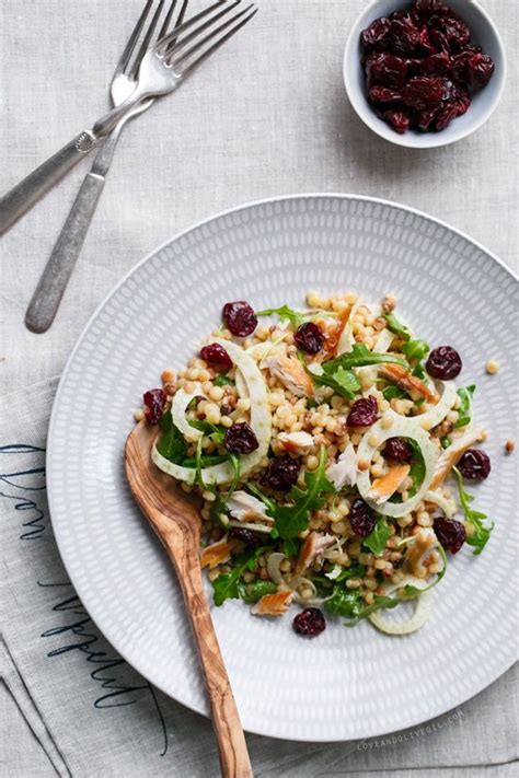 Fregula Sarda Salad with Tart Cherries and Smoked Trout | Love and Olive Oil | Recipe | Salad ...