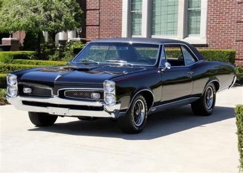 Purchase new 1967 Pontiac GTO Black 4 Speed HOT Restored PHS in ...