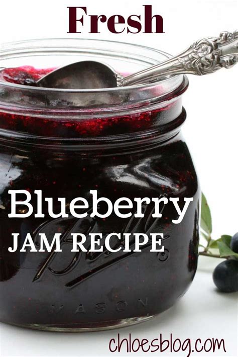 Canning blueberry jam recipe a NC bed & breakfast recipe | Jam recipes ...