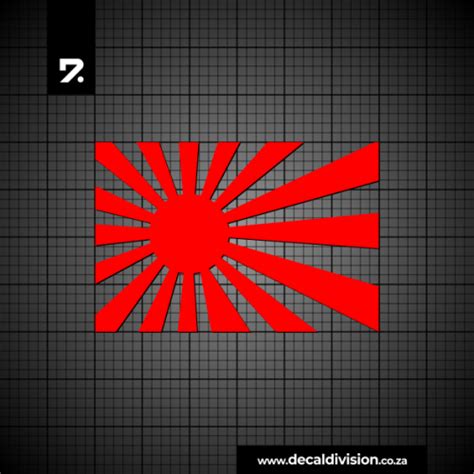 JDM Flag Sticker