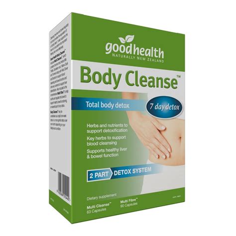 Good Health Body Cleanse Detox Kit Capsules - HealthPorter