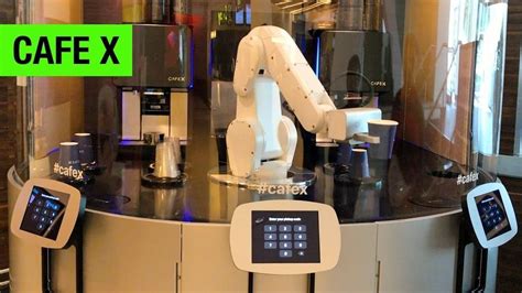 This Robotic Barista Made My Coffee | Cafe X Robot Coffee Bar