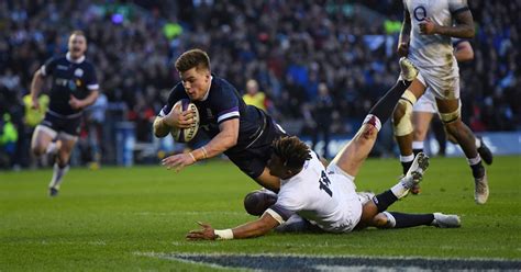 Scotland 25-13 England: Huw Jones double secures first Calcutta Cup in ...