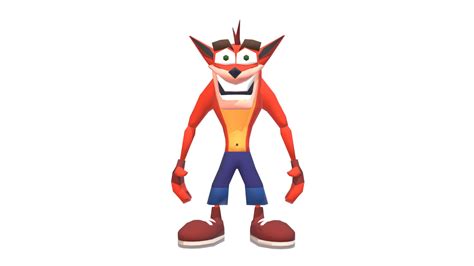 Crash Bandicoot 1996 - 3D model by yugengen [6887d3b] - Sketchfab