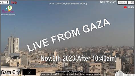 GAZA LIVE : Palestine,GAZA | Multi-cams | Stream#74 - YouTube