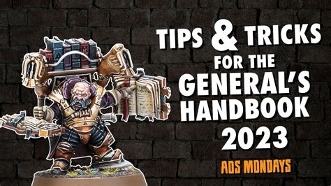 Tips & Tricks for The General's Handbook 2023 | AOS Mondays - YouTube