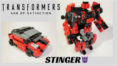 Lego Transformers Age of Extinction- Stinger - YouTube