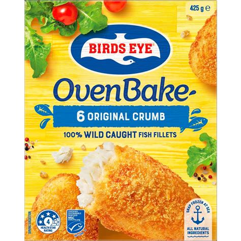 Birds Eye Oven Bake Original Crumb Hoki Fish Fillets