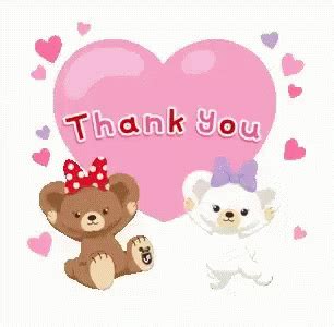 Thank You Heart GIF - ThankYou Heart Brown - Discover & Share GIFs