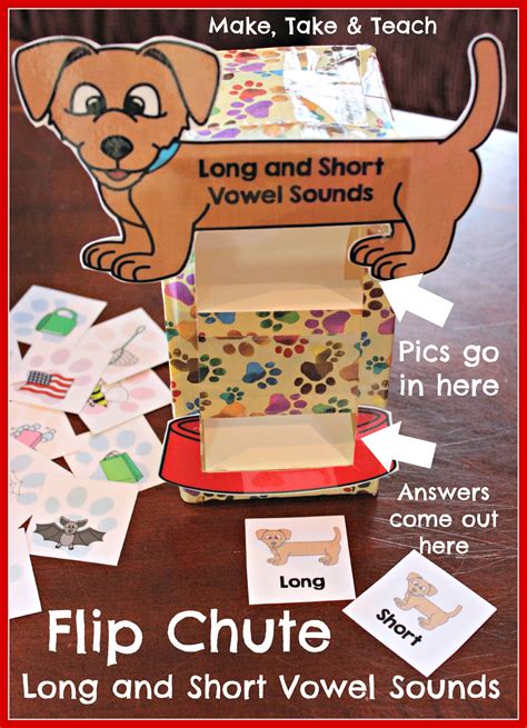 8 Hands-On Activities for Teaching Long and Short Vowel Sounds - Make Take & Teach