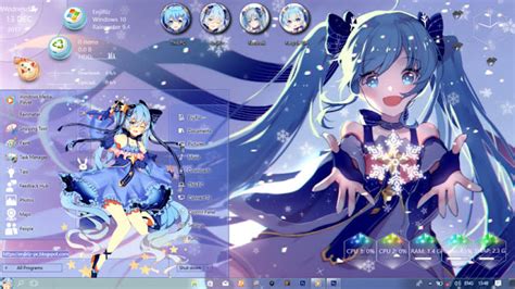 [Win 10 1709] Theme Snow Miku 2017 - Forums - MyAnimeList.net