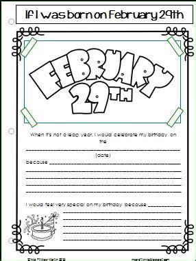 17 Pages Of Fun Leap Year Worksheets | Nyla's Crafty Teaching