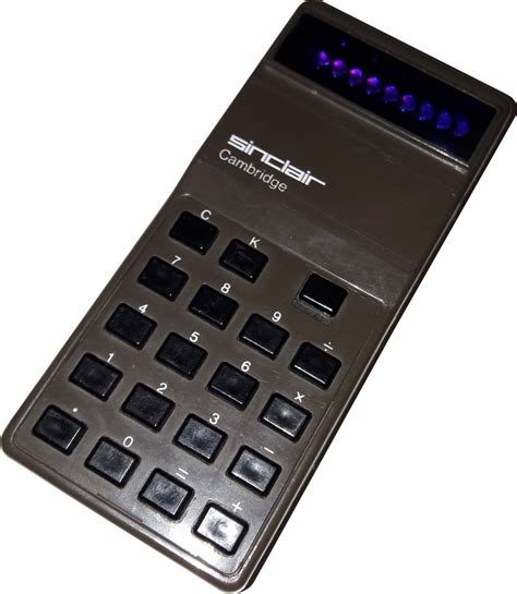 Sinclair Cambridge Type 1 - Calculator - Computing History