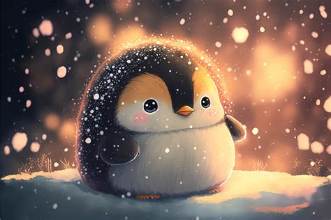 Cute Baby Penguins Wallpaper