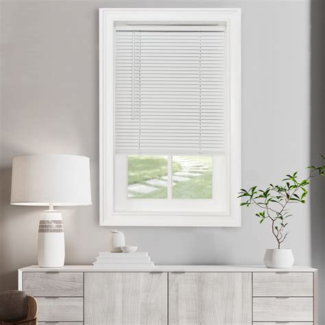 Achim Cordless Light Filtering Mini Blinds for Windows, Horizontal ...