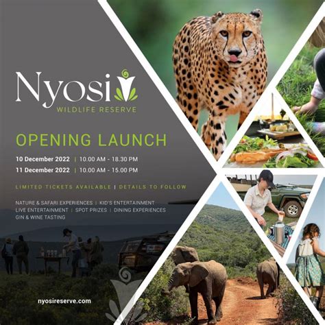 Event: Nyosi Wildlife Reserve Opening Launch - Nelson Mandela Bay (Port ...