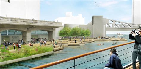 Gallery of Chicago Riverwalk Proposal / Sasaki Associates + Ross Barney Architects - 14