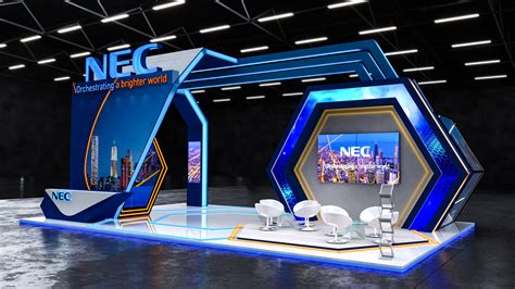 NEC BOOTH on Behance