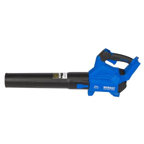 Kobalt 24-volt 500-CFM 120-MPH Battery Handheld Leaf Blower (Battery ...