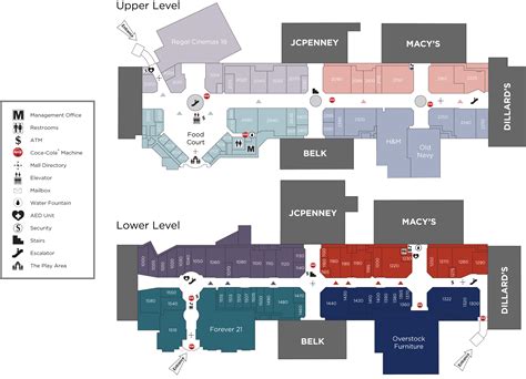 Map Of Lenox Mall - Vikky Jerrilyn