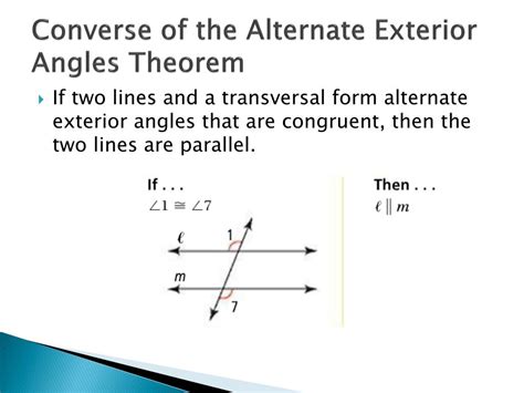 Consecutive Interior Angles Converse