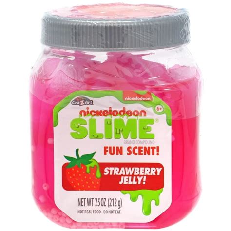 Nickelodeon Slime Strawberry Jelly Slime - Walmart.com - Walmart.com