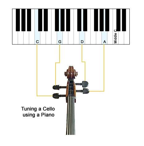 How to tune a Cello using a Piano - Get-Tuned.com