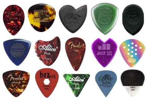 The Ultimate Guide: Guitar Pick Thickness, Sizes And Shapes