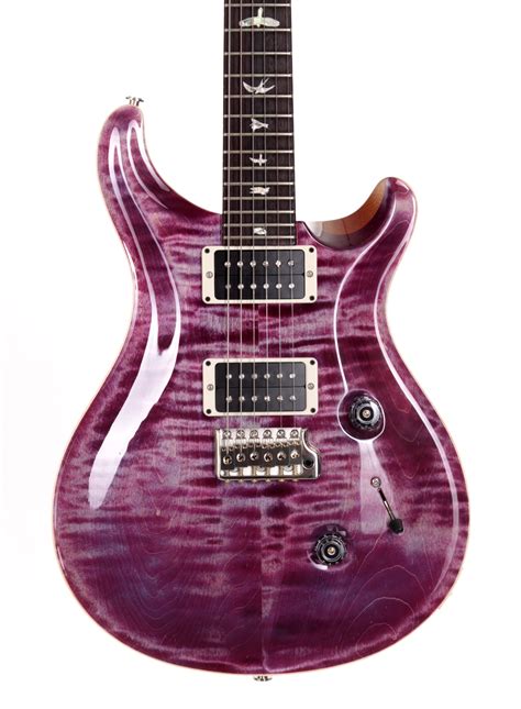 PRS Custom 24 Violet w/ Pattern Thin Neck | Guitare prs, Guitare