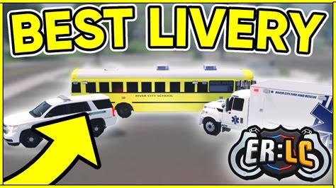 COOLEST LIVERYS IN ERLC! Roblox ERLC Livery Designs for FREE! (Roblox ER:LC) - YouTube