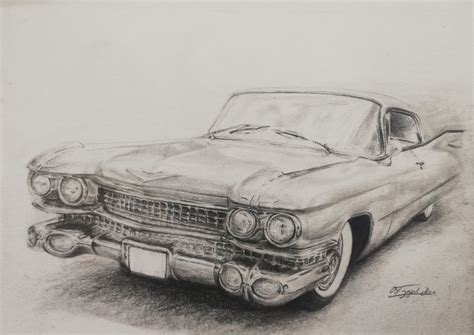 Classic Car Drawing : Classic Cars On Behance | Leadrisers