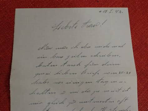 WW2 GERMAN SOLDIERS LETTERS | Spandau Militaria Shop