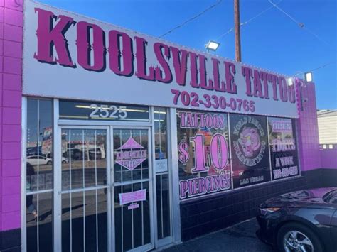 Koolsville Tattoo: Las Vegas' $10 Tattoos In 2023