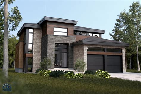 maison contemporaine avec garage 1e étage - Recherche Google | Facade house, House designs ...