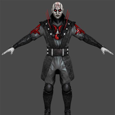 Quan Chi MKX Custom MK4 Attire by mrelectriccity on DeviantArt