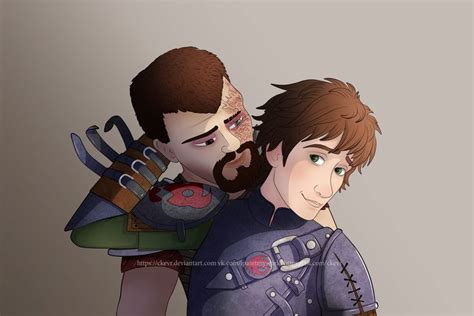 [fanart] Viggo and Hiccup by Ckevr on DeviantArt | How train your dragon, How to train your ...