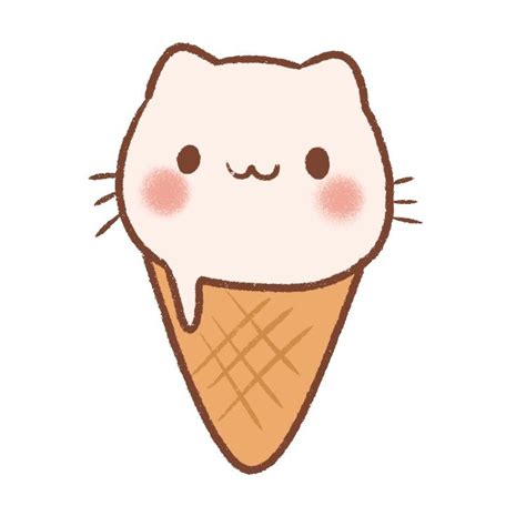 How to Draw a Cat Ice Cream - Draw Cartoon Style!