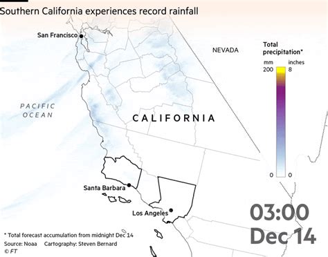 California hit by record rain and heavy snow months after severe fires | Financial Times
