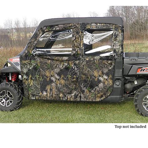 Camo Ranger Crew 1000 Soft Full Doors and Zippered Rear Window