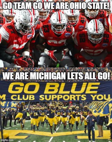 Ohio VS Michigan State lol. - Imgflip