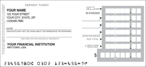 Deposit Slip Scam