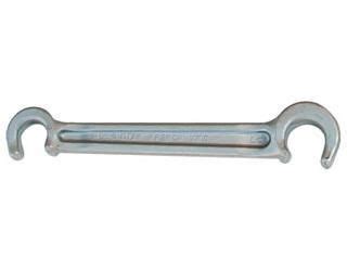 Valve Wheel Wrench, PETOL - TITAN, Double-ended OAL Length 8'', Wrench opening 1/2'' x 21/32 ...